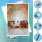 Sikh Master Murals  Blueprint Sets Guru Nanak  Guru Gobind Singh Paintings Baba Deep Singh Decorative Art