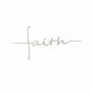 Faith Cross Decal Christian Religious Vinyl Sticker Car Window Decor ,  Women's Christian Laptop Decals for Apple MacBook Decor