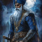 Khalsa Sikh Bold Warrior Retro Religion Poster Print Wall Art Pictures Canvas Painting Living Room Bedroom Home Decor Gift