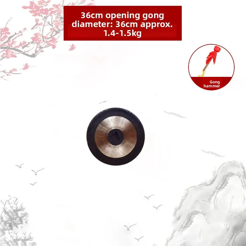 Copper Gong 16-80CM Handmade Gong Sound Healing Meditation Celebration Gongs Practice Cymbals Percussion Musical Instruments