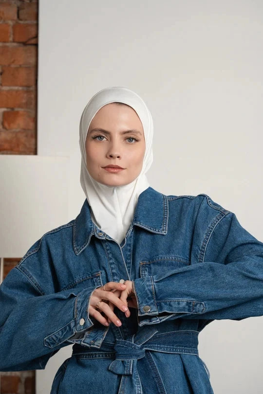 Milk Silk Modal Instant Muslim Hijab Inner Cap With zipper Underscarf Hijab Women Islam Turban Headband Ramadan Headscarf Cap