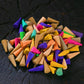 60PCS Bulk Incenses Aromatherapy Natural Small Incense Cones Fragrant Sandalwood Jasmine Lavender Tower Spices Cones