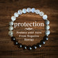 Natural Stone Symbolic Beaded Bracelet Women Men Anxiety Relief Protection Money Spiritual Inner Self-Love Jewelry