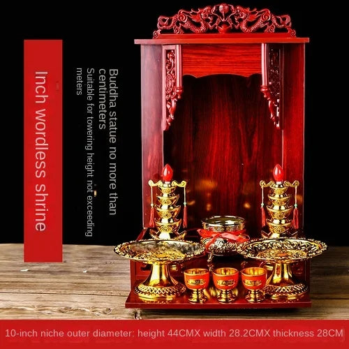 Buddhism Shrine Table, Household Statue Cabinet