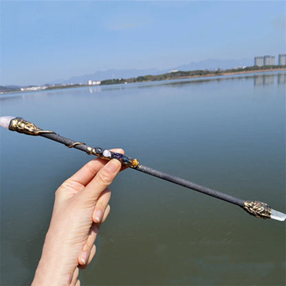 Witch Natural Crystal Wood Wand Amethyst Altar Spells Wizard Princess Fairy Magic Wands Ritual Tool Adornment Handmade Jewelry