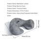 Ergonomic Design Memory Foam Meditation Mat Eco-Friendly Removable Washable Sitting Yoga Practice Body Support Floor Cushion for