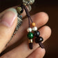 Six Character Great Bright Mantra Rotating Warp Cylinder Pendant Car Keychain For Men Women Jewelry Tassel Budda Beads Accessory