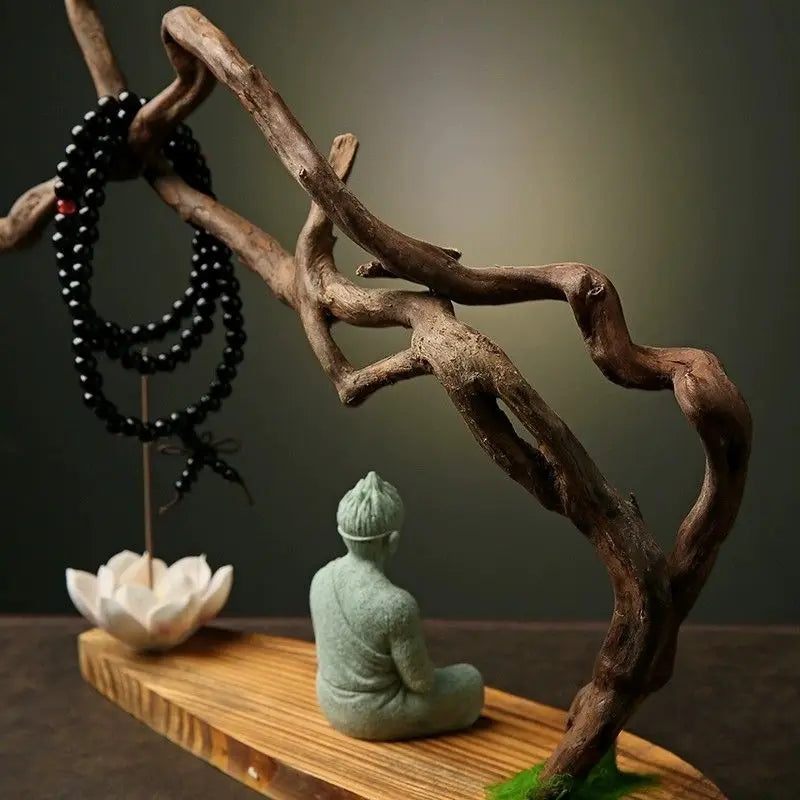 Natural Solid Wood Root Carving Decoration Creative Home Living Room Decoration Crafts Weathered Wood Root Zen Decoration