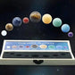 Solar System Natural Crystal Gemstones Set 9 Planets Sphere Ball Stone Galaxy Model Ornaments Gift Home Office Decor