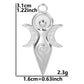 100% Stainless Steel Moon Pendants For Jewelry Making Supplies Various Luna Animal Wings Sun Star Eye Charms In Bulk Accessories