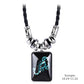 2024 Personalized Pendant Necklace Galaxy Constellation Design 12 Zodiac Sign Horoscope Astrology Necklace For Women Men Resin J