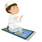 Muslim Children Prayer Rugs Islamic Kids Hajji Gift Mat Janamaz Sejadah