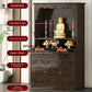 G1   Buddhist shrine stand cabinet, God of Wealth cabinet, household Buddha statue, Guan Gong Bodhisattva worship altar cabinet