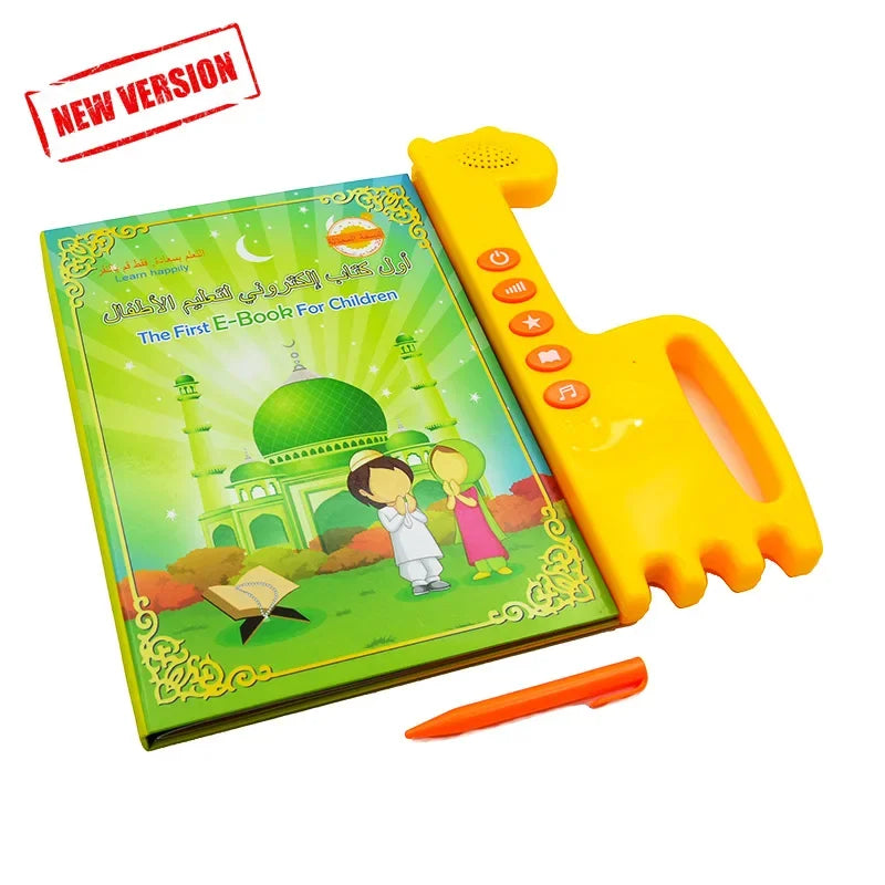 New Muslim Islamic Quran Learning Machine, E-Book Drawing Pad Musical Toy Kids'  Arabic English,Educational Toys for kids