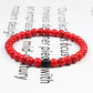 6/8/10MM Natural Stone Bracelet Red Pine Stone Prayer Beaded Bracelet Rosary Meditation Bracelets Men Women Yoga Jewelry Pulsera