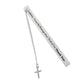 Religious Stainless Steel Bookmarks with Charms，Durable Page Markers for Christians, Bible Readers & Gift - Givers