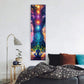 Bohemian Chakra Meditation Vertical Tapestry Colorful Mandala Rainbow Tapestry Wall Hanging For Living Room Aesthetic Tapestry