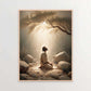 Jesus Christ Canvas Postres Christian Jesus Portrait Wall Art Print Poster I Will Walk with Christ LDS Bible Verse Gift Poster