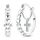 925 Sterling Silver Earrings Rings Necklaces Bracelets For Woman Cross Christianity Drop Earring Fit Charms DIY Fine Jewelry