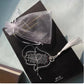 10PCS Bar Mitzvah With White Pendant Hamsa Hebrew Card With White Frame Letter With Gauze Drawstring Pocket Transparent Mesh Bag