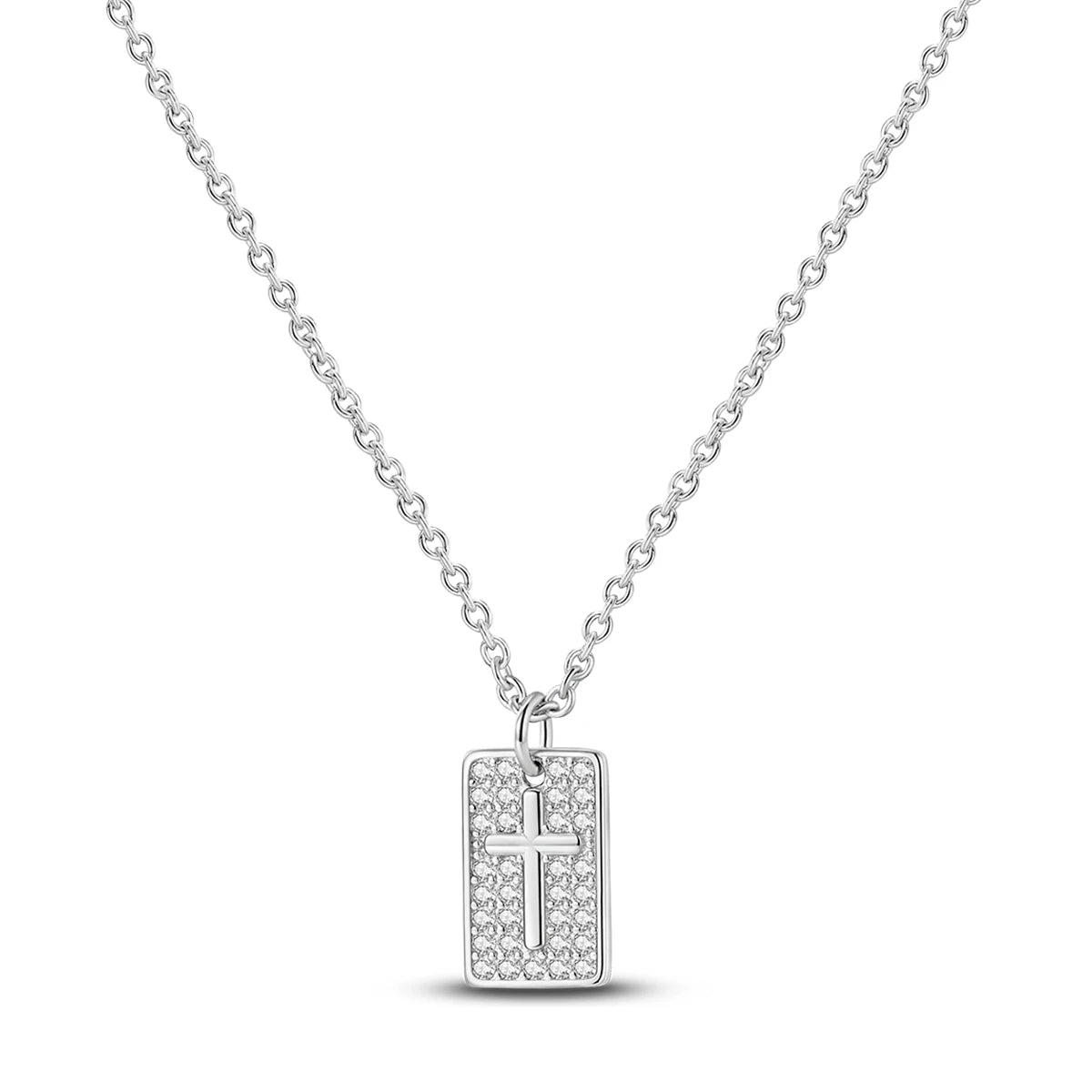 925 Sterling Silver Earrings Rings Necklaces Bracelets For Woman Cross Christianity Drop Earring Fit Charms DIY Fine Jewelry