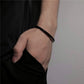 Fashion Cuff Bracelets Bangles Men Women Stainless Steel Gold Color Silver Color Black Bangle  Bracelet Luxury Jewelry
