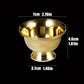 Pure Copper Drinking Bowl Brass Small Auspicious Tibetan Holy Creative Water Cup Tea  Golden Home's Gift Decorative Buddhist