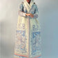 Muslim Pleated Abaya Stretch Open Dress Dress Women Eid Maxi Caftan Cardigan Robe Print Dubai Kaftan Islam Vestidos Jalabiya