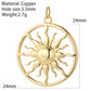 Cute Butterfly Flower Necklace for Women Gold Color Moon Collars Dije Stainless Steel Chain Diy Jewelry High Quality