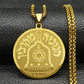 Jewish Bible Stainless Steel Hexagram Chain Necklace Women/Men 72 Names Of The God Moses Necklaces Mezuzah Jewelry collier N227