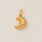 1PC minimalist gourmet style pendant, stainless steel plated with 18K gold, DIY preferred jewelry accessory