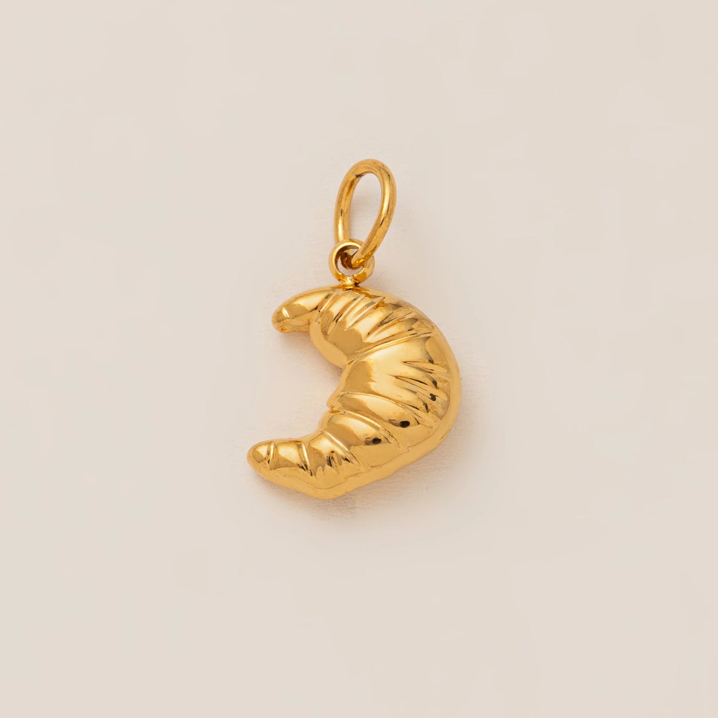1PC minimalist gourmet style pendant, stainless steel plated with 18K gold, DIY preferred jewelry accessory