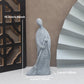 Buddha Stone Statue Little Buddhist Monks Tibetan Buddhism Figurines Zen Garden Ornament Meditation Home Aquarium Decoration