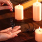 Copper Metal Pendulum for Dowsing Divination Energy Work Meditation Scrying Witchcraft Pendulums Tool Spiritual Pendulos X092