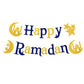 Umrah Mubarak Banners EID Mubarak Decoration 2025 for Home Bunting Banner Ramadan Kareem Islamic Muslim Party Eid Al Adha Gifts