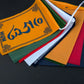 10pcs/string Tibetan Buddhist Supplies Mini Colorful Prayer Flags Five Colors Flannel Buddhist Ceremony Flag Horse Flag Temple
