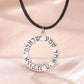 My Shape Hebrew Prayer Necklaces Shema Israel Blessing Stainless Steel Pendant Necklace Star of David Jewish Jewelry Wholesale