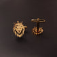 Sikhs Stainless Steel Cross Cufflinks Men's Lion Eagle Shirt Badge Pin Wedding Shirt Cufflinks Symbol