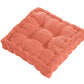Meditation Floor Square Pillow For Seating On Floor Solid Tufted Thick Pad Cushion For Yoga Balcony Chair Seat Cushions