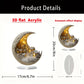 Christmas Xmas Tree Desktop Ornament Moonhouse DIY 2D Decoration Acrylic Merry Christmas Signs Plaque Mother's Day Party Gifts