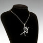 Customized Mohammed Reza Pahlavi King Signature Necklace Stainless Steel Persian Royal Seal Fashion Jewelry Honor Identity Great