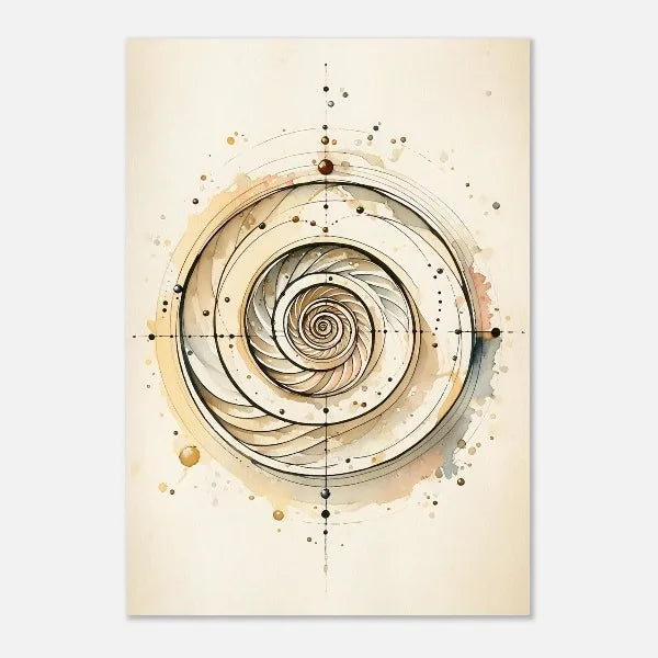 Boho Flower of Life Meditation Poster Positive Energy Sacred Geometry Canvas Painting Spiritual Wall Art Living Room Home Decor