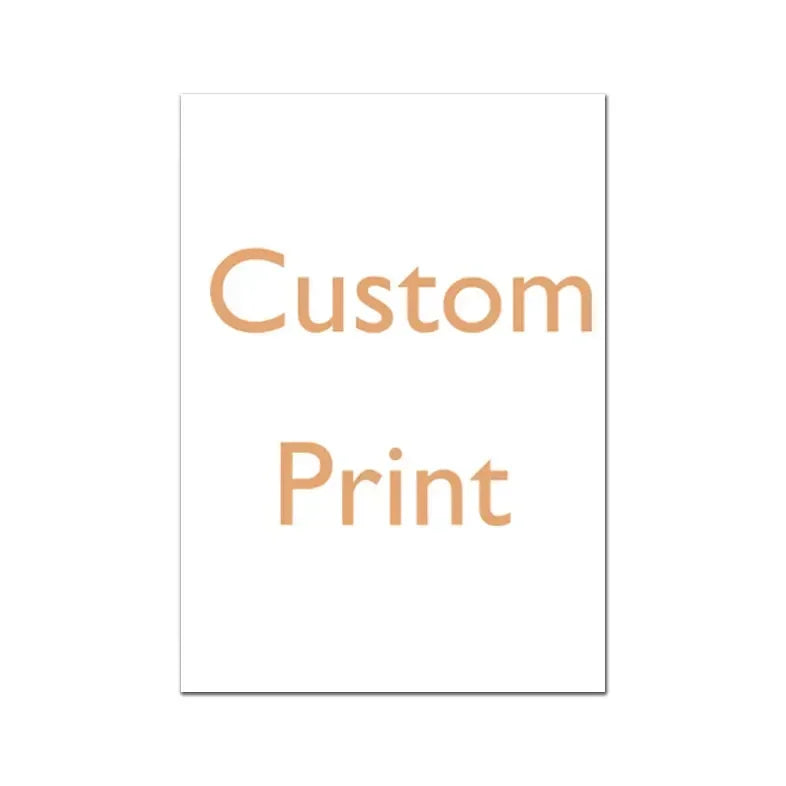 Custom Photo Print Your Photos on Canvas Custom Poster Art Picture, Canvas Painting ,Pets, Wedding Photos, Gift，Home Decoration