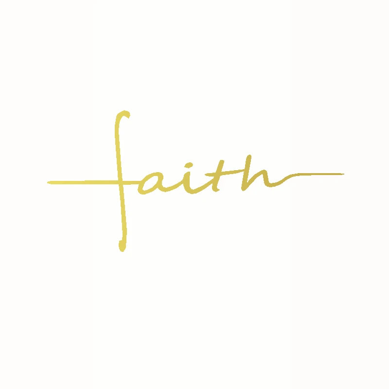 Faith Cross Decal Christian Religious Vinyl Sticker Car Window Decor ,  Women's Christian Laptop Decals for Apple MacBook Decor