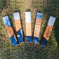 Wood Resin Mezuzah Case with Hebrew Shin Symbol Handcrafted Mezuzah Case for Door Decoration Mezuza Jewish Religious Celebration
