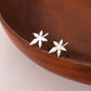 925 Sterling Silver Hypoallergenic Stud Earrings for Women Moon Star of David Maple Leaf Heart Lightning Earrings S999 Jewelry