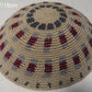 HIGH QUALITY HANDMADE KNITTED YARMULKE KIPPAH WHITE TOP PRICE PER PIECE