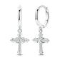 925 Sterling Silver Earrings Rings Necklaces Bracelets For Woman Cross Christianity Drop Earring Fit Charms DIY Fine Jewelry