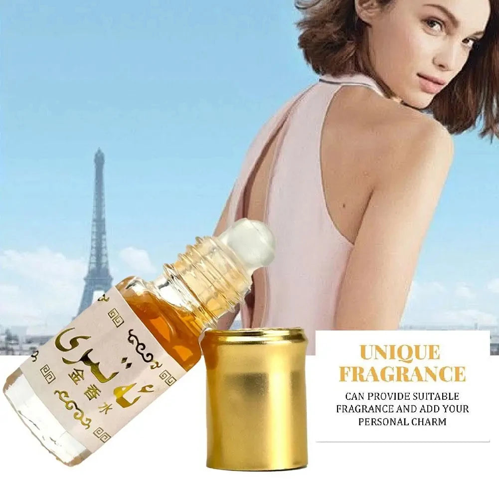 Middle Eastern Roller Perfume Dubai Arab Essential Oil Unique Charm Fragrance Portable Lasting Fragrance Pheromone Perfume