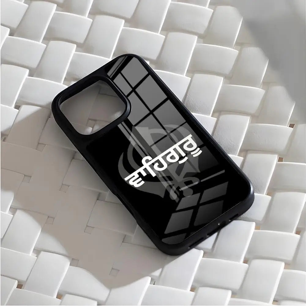 Sikh Khanda Sikhism SOVEREIGN Phone Case For Iphone 17 Air 16 15 14 13 12 11 Pro Max Mini Fundas Shell PC+TPU Cover